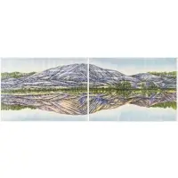 Anne Macdougall, Badlands II, 1986, Mixed media, Aquatint and watercolor