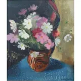 Rudolf Jacobi, Still-Life with Flowers