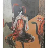 Vladimír Litvin, SASEK, Oil on canvas