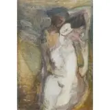 Ruth Abrams, Song of Songs, Oil on canvas