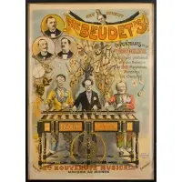 Louis Galice, The Beudet's, Colored Lithographic poster
