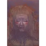 Ernst Fuchs, Im Kuss der Sphinx (The Kiss of the Sphinx), 1967, Colored Etching