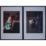 Alfonso Munos, The Mask, Pair of Photographs (i & ii)