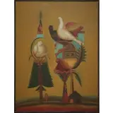 Valery Bashenin, 1992, Oil on canvas