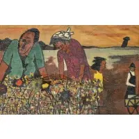 Sharecropper by Vincent Smith, Oil on canvas, offered Nov 2023
