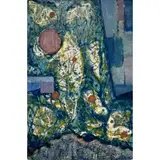 Vinicio Vianello, Abstract drip composition, 1969, Oil on board