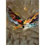 Bird of Paradise by Leonardo Nierman, Oil on board, offered Sep 2023