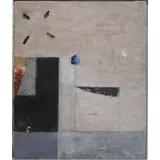Mauro Casarin, Abstract Composition, Mixed media on canvas