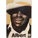 Milton Glaser, Albert, Lithograph on foam