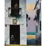 Marc Klionsky, Dusk in Cordoba, Oil on canvas