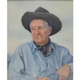 Elizabeth Shoumatoff, Portrait of John Quinn, Watercolor on paper