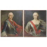 George Desmarees, Untitled, Oil on canvas mounted on panel