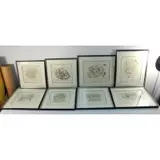 Lorraine Gill, No. 3 from an edition of 14, Grouping of eight etchings