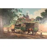Lucien-Henri Grandgérard, Landscape, Oil on canvas