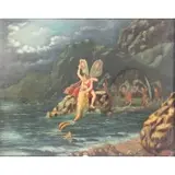 W. Turner, Mythological Scene, Oil on board