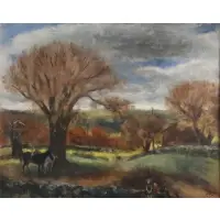 Robert Philipp, Late Fall, Oil on canvas