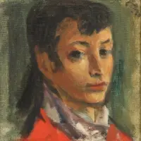 Woman by Robert Philipp, Oil on canvas, offered Nov 2021