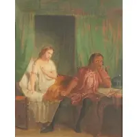 Thompkins H. Matteson, The Moor of Venice, Oil on canvas