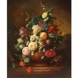 Jan van Os, Floral Still Life, Oil on canvas
