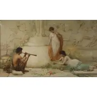 Henry Thomas Schafer, Melody, 1884, Oil on canvas