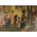 John Frederick Herring, Sr., The Slave Market, Oil on canvas