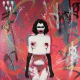 Zero Gradient, Censored Beauty: Rage, Acrylic on canvas