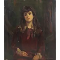 Arthur William Woelfle, Dorothy, Oil on canvas