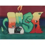 Andy Warhol, Surreal scene, Watercolor