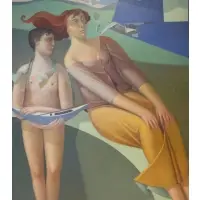 Vincenzo Calli, Untitled, Oil On Canvas