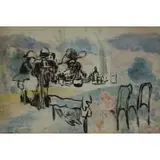 George Luks, In the Restaurant