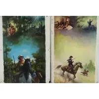 Untitled by Jerome Podwil, Grouping of Two Illustrations on Board, offered Jan 2020