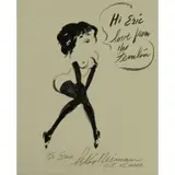 LeRoy Neiman, Femlin, Ink on Paper