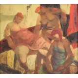 Karl Knaths, In Homage to Cezanne, Oil on Canvas
