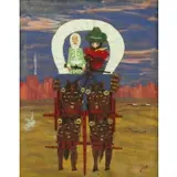 Joseph Nickel Aka Welsh, Going West, Mixed Media
