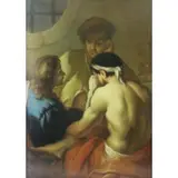 Andrea Casali, Joseph Interpreting the Dreams of Pharaoh's Head Butler and Head Baker, Oil on Canvas
