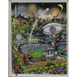 2013 All-Star Game, Citi Field by Charles Fazzino, 3-D Serigraph, offered Sep 2019