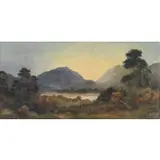 Joseph Farquharson, At the Foot of Highlands