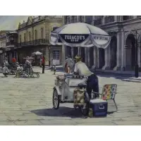 New Orleans Scene by Sonya Terpening, Watercolor, offered Jun 2019