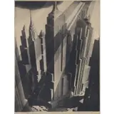 Samuel Margolies, Man's Canyons, Etching and Aquatint