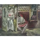 Terence Duren, Angel of Dulcimer Street, Oil on canvas