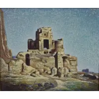 Carl Schmitt, Septimus Severus #1, Oil on canvas