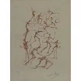 Les Demons by Salvador Dalí, Heliogravure and drypoint, offered Mar 2019