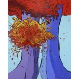 Giles Lyon, 9.11, 2001, Acrylic and mixed media on canvas