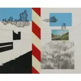 Allan D'Arcangelo, Superhighway, 1969, Screenprint with Collage