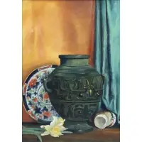 William Samuel Horton, Still Life, 1899, Oil on Canvas