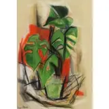 Max Weber, Potted Plant