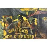 Alan Flattman, Walter's Body, 1969, Oil on Canvas