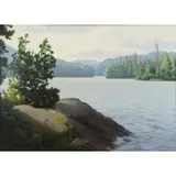 Ken Otsuka, Adirondack Light, 1998, Oil on Canvas