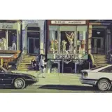 Michael Joseph, Newbury Street, Boston,1993, Oil on Canvas