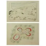 John Tweedle, Made in USA 1970, Two Works on Paper